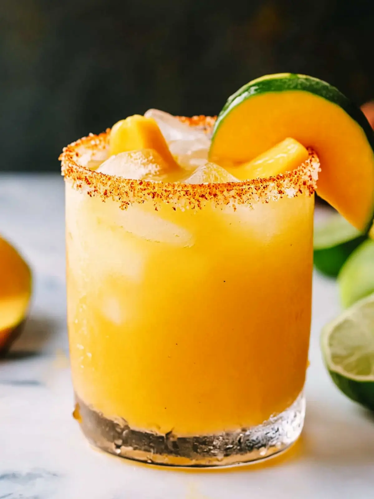 Hot Honey Spicy Mango Margarita