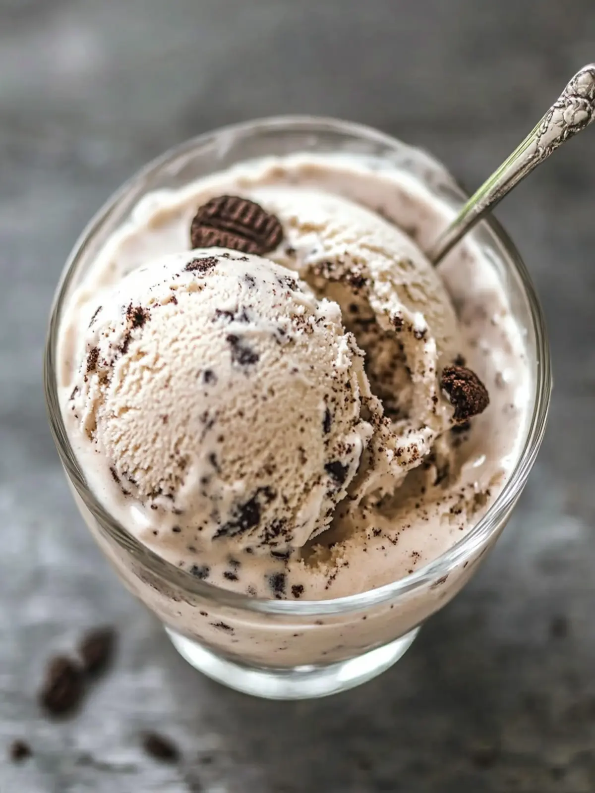 Coffee Cookies and Cream Ice Cream