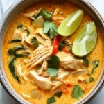 Easy Thai Chicken Curry Soup
