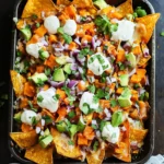Crispy Sweet Potato Nachos