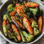 Roasted Broccoli & Carrots (Asian-Inspired)