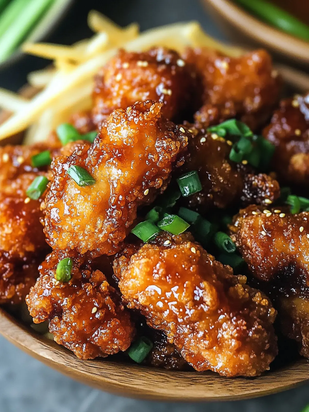Crispy Hawaiian Fried Garlic Chicken