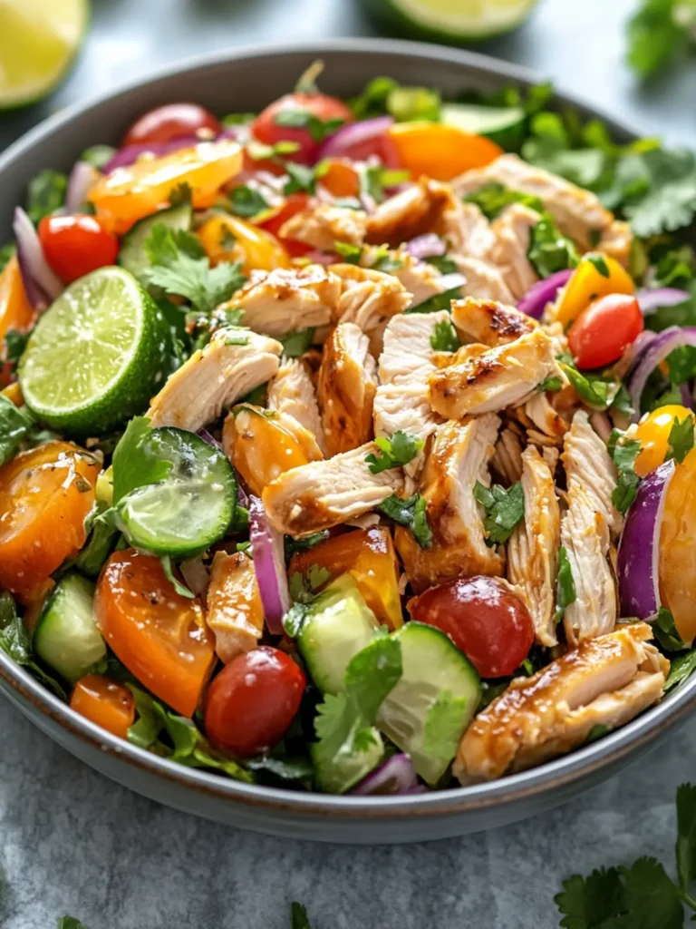 Thai Chicken Salad Recipe