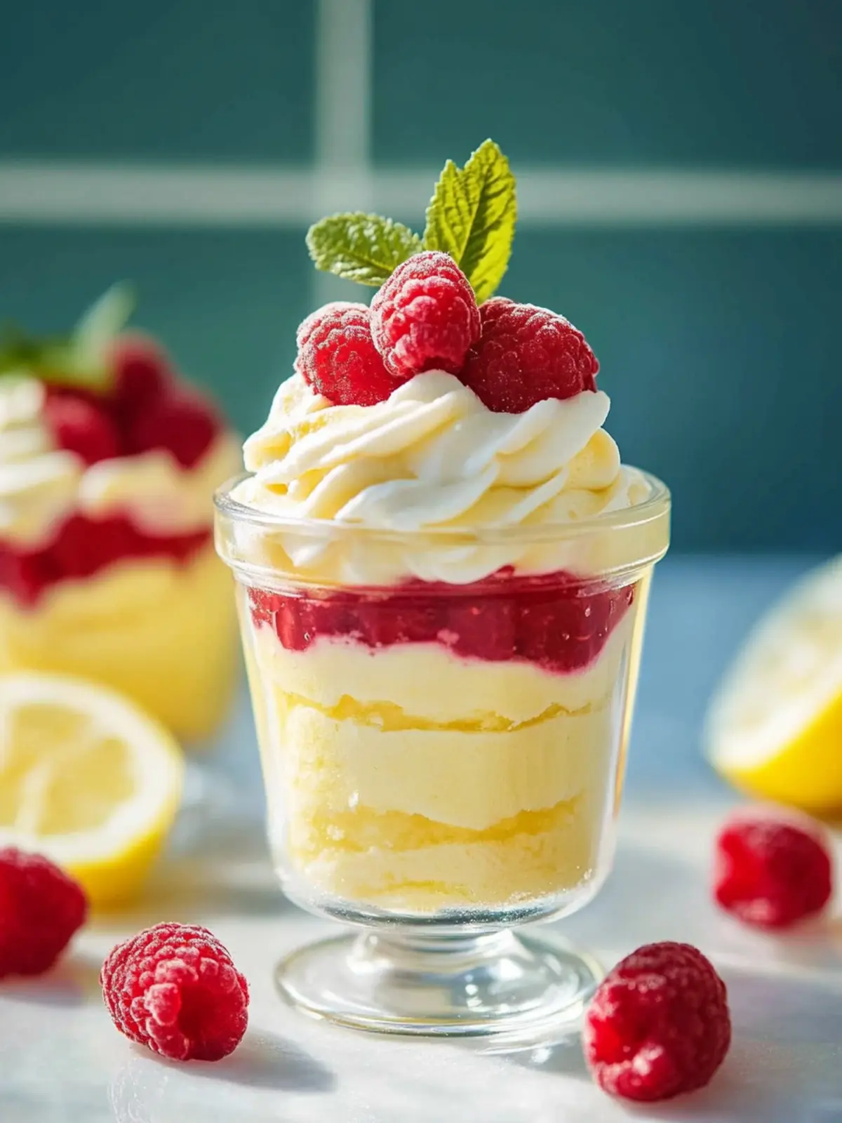 Lemon Raspberry Fluff