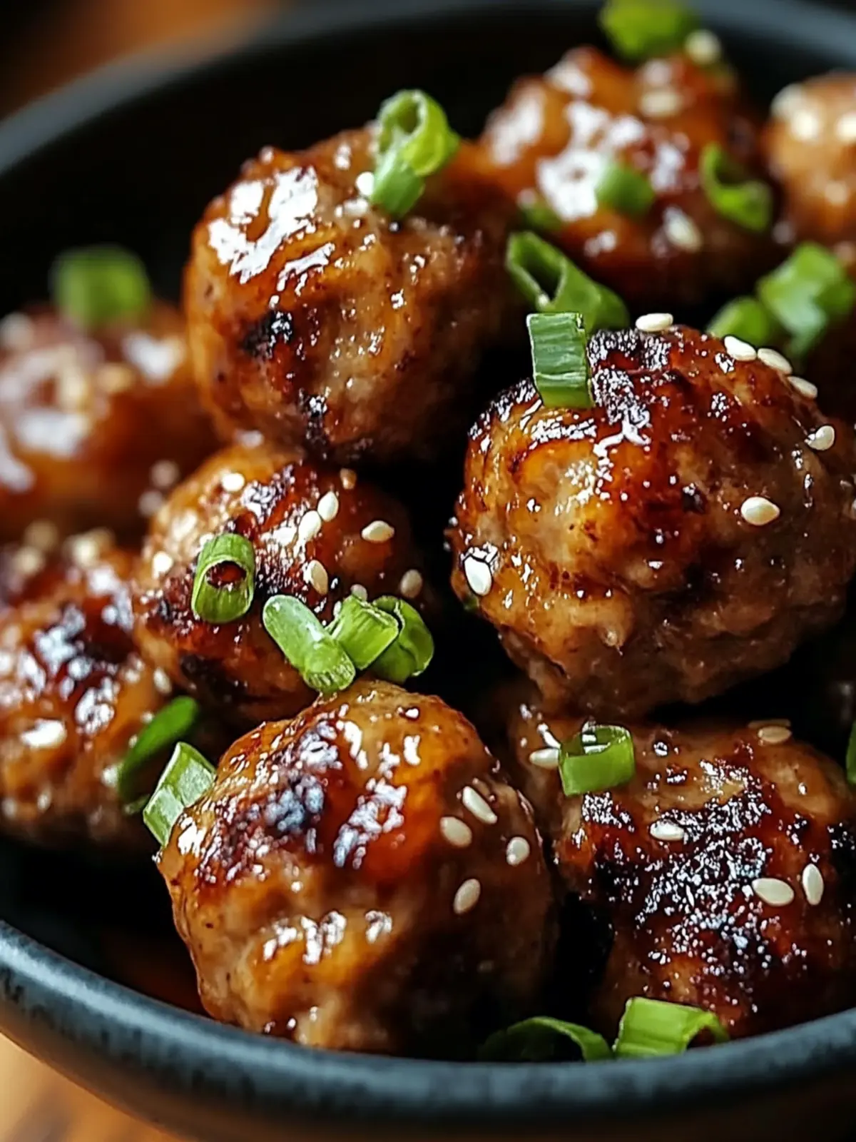 Korean BBQ Meatballs