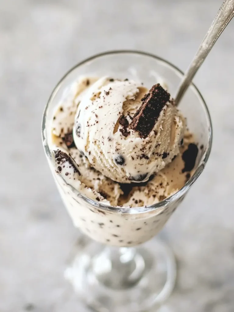 Coffee Cookies and Cream Ice Cream