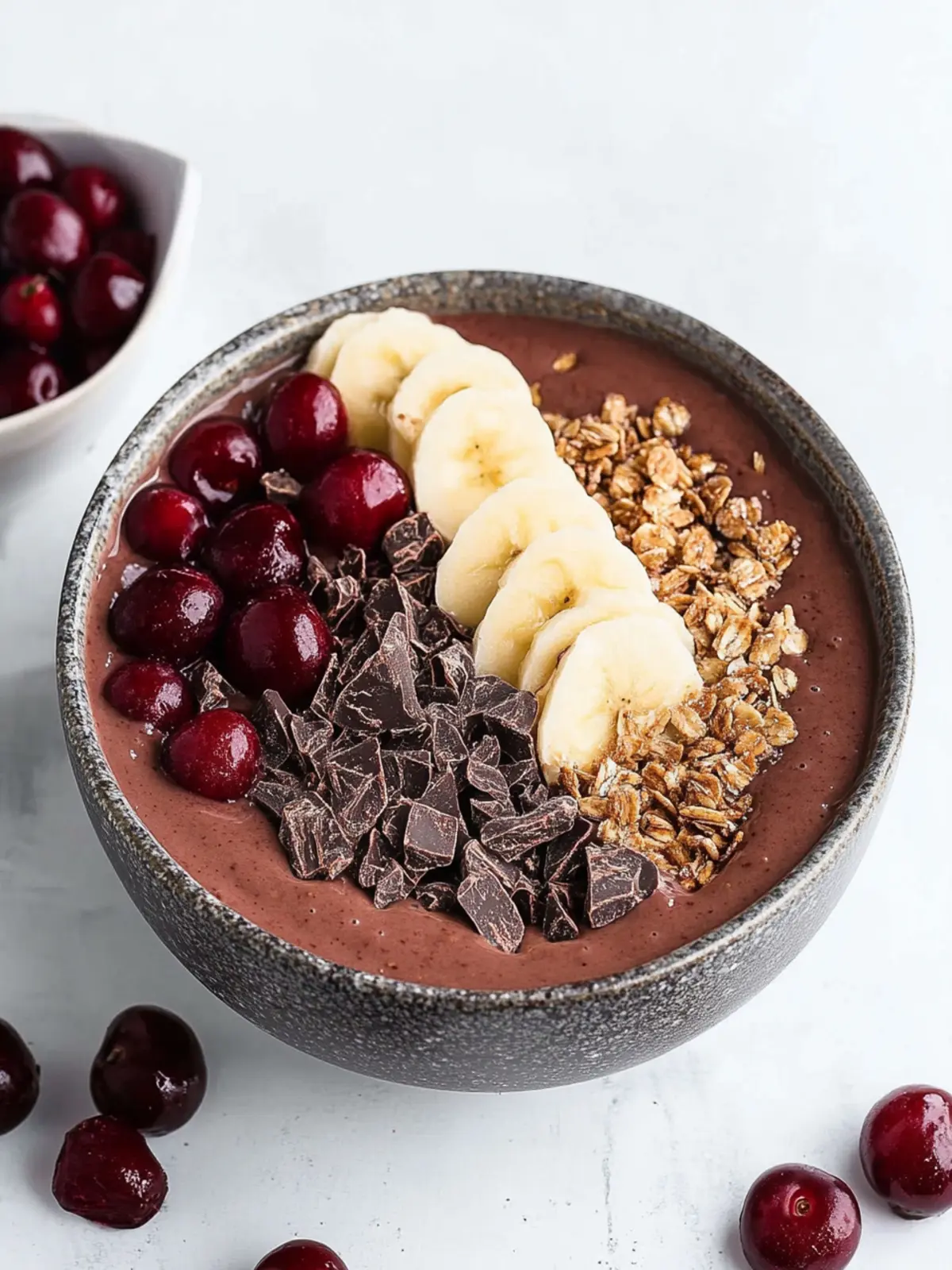 Chocolate Cherry Smoothie Bowl