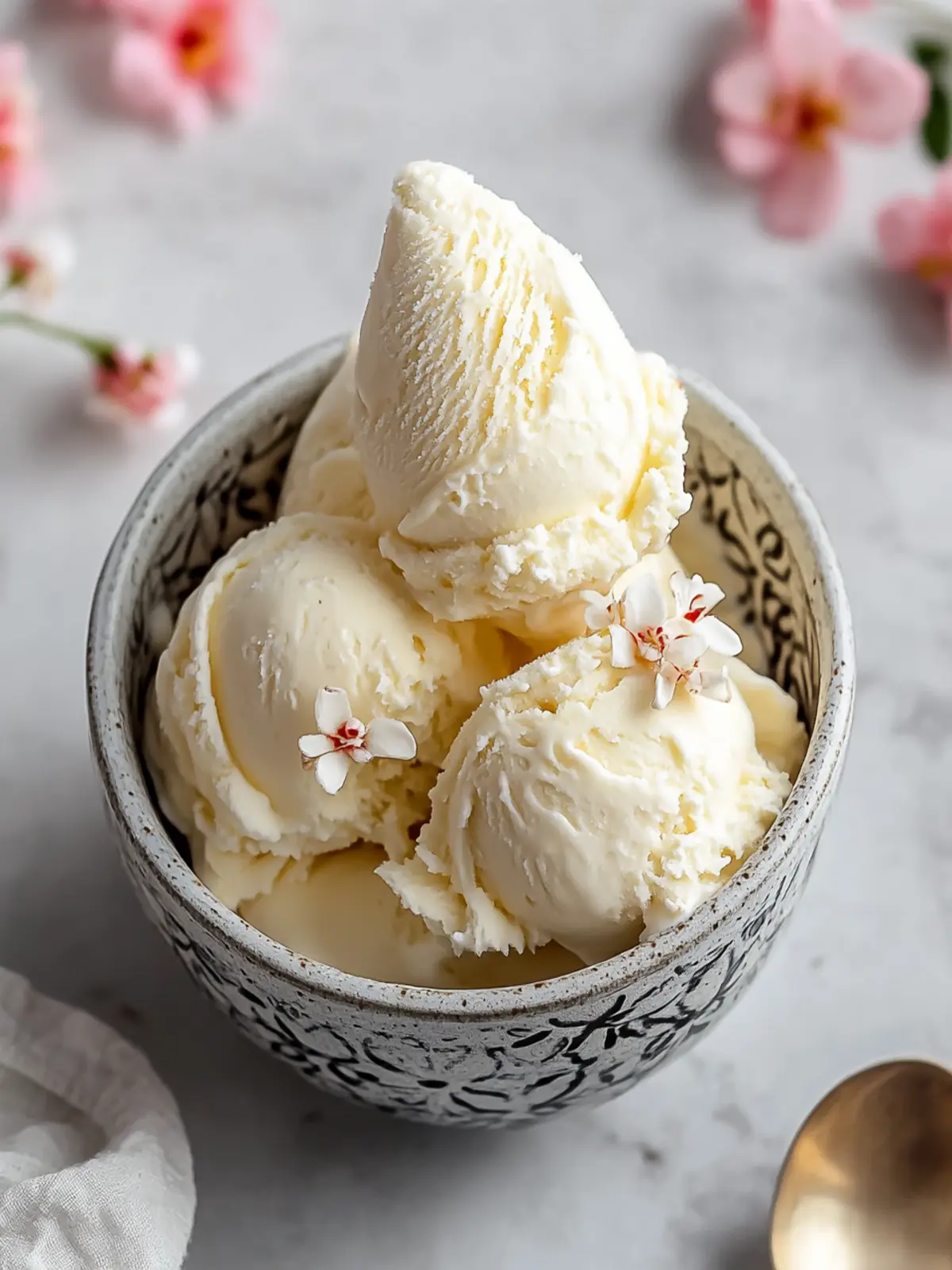 Mascarpone Ice Cream (No Churn!)