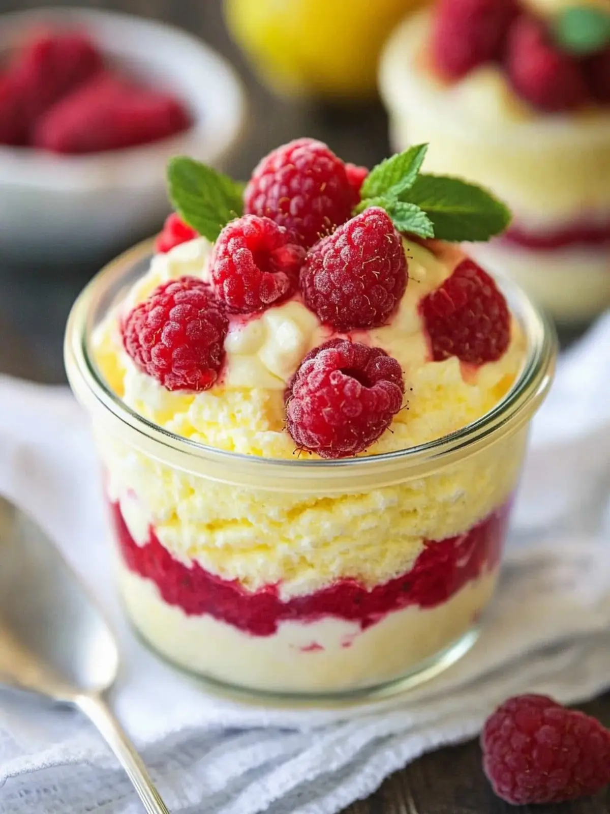 Lemon Raspberry Fluff