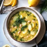 Lemon-Dill White Bean & Potato Soup