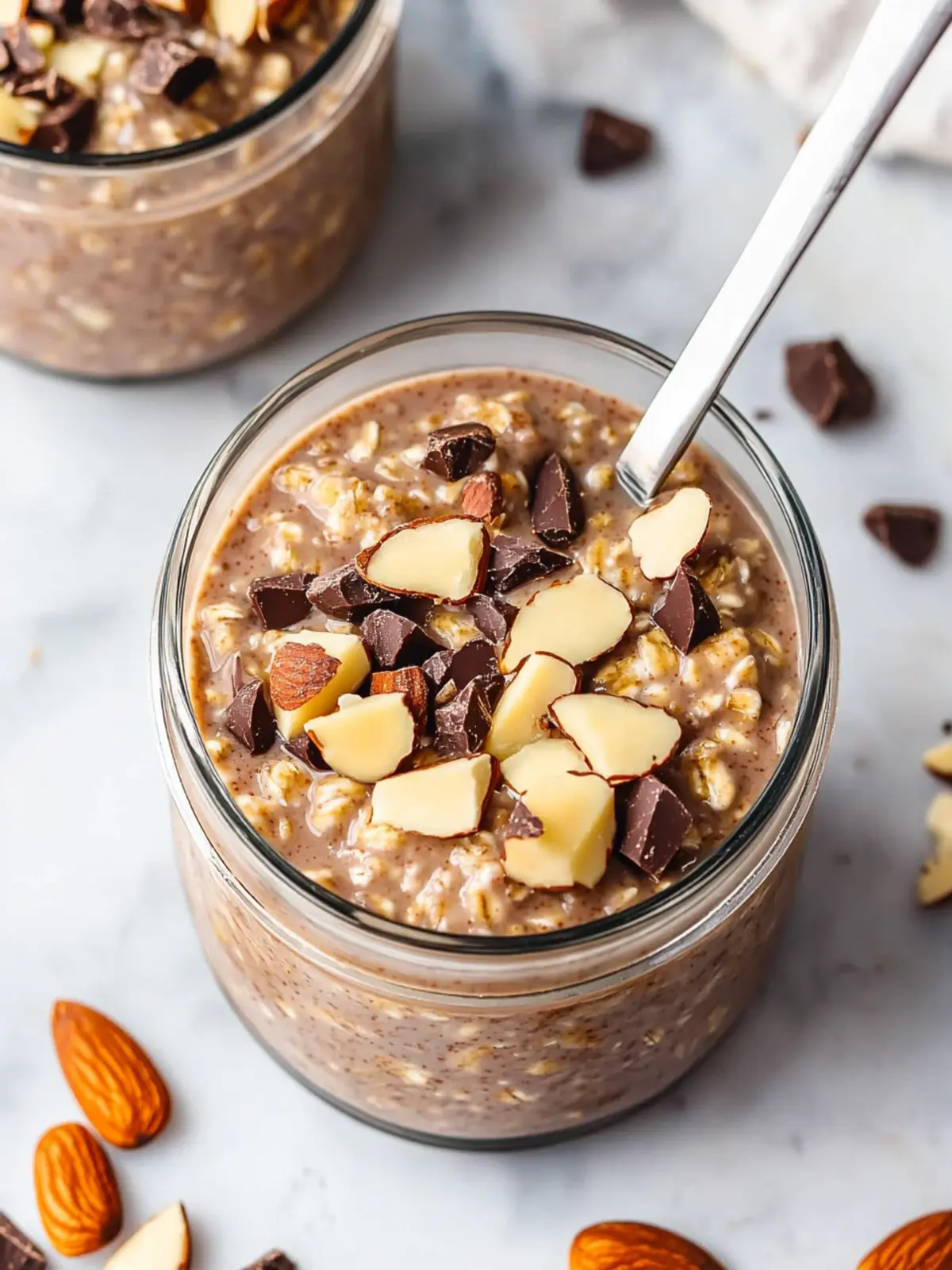 Almond Joy Overnight Oats