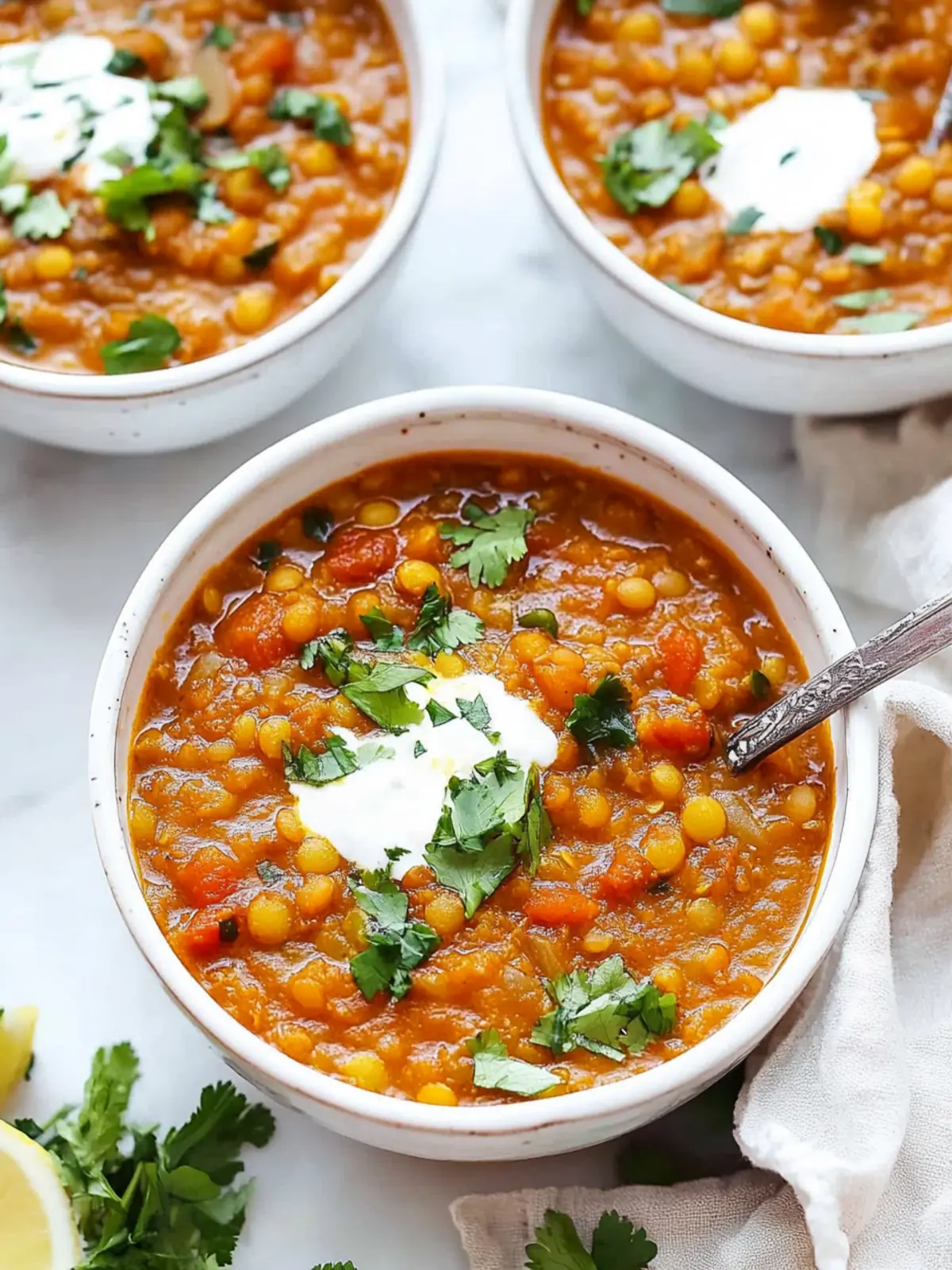 Detox Moroccan Lentil Soup