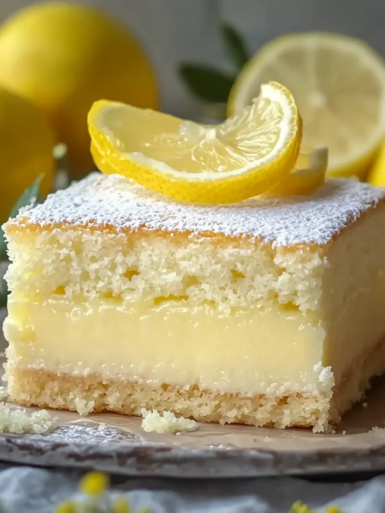Lemon Custard Cake