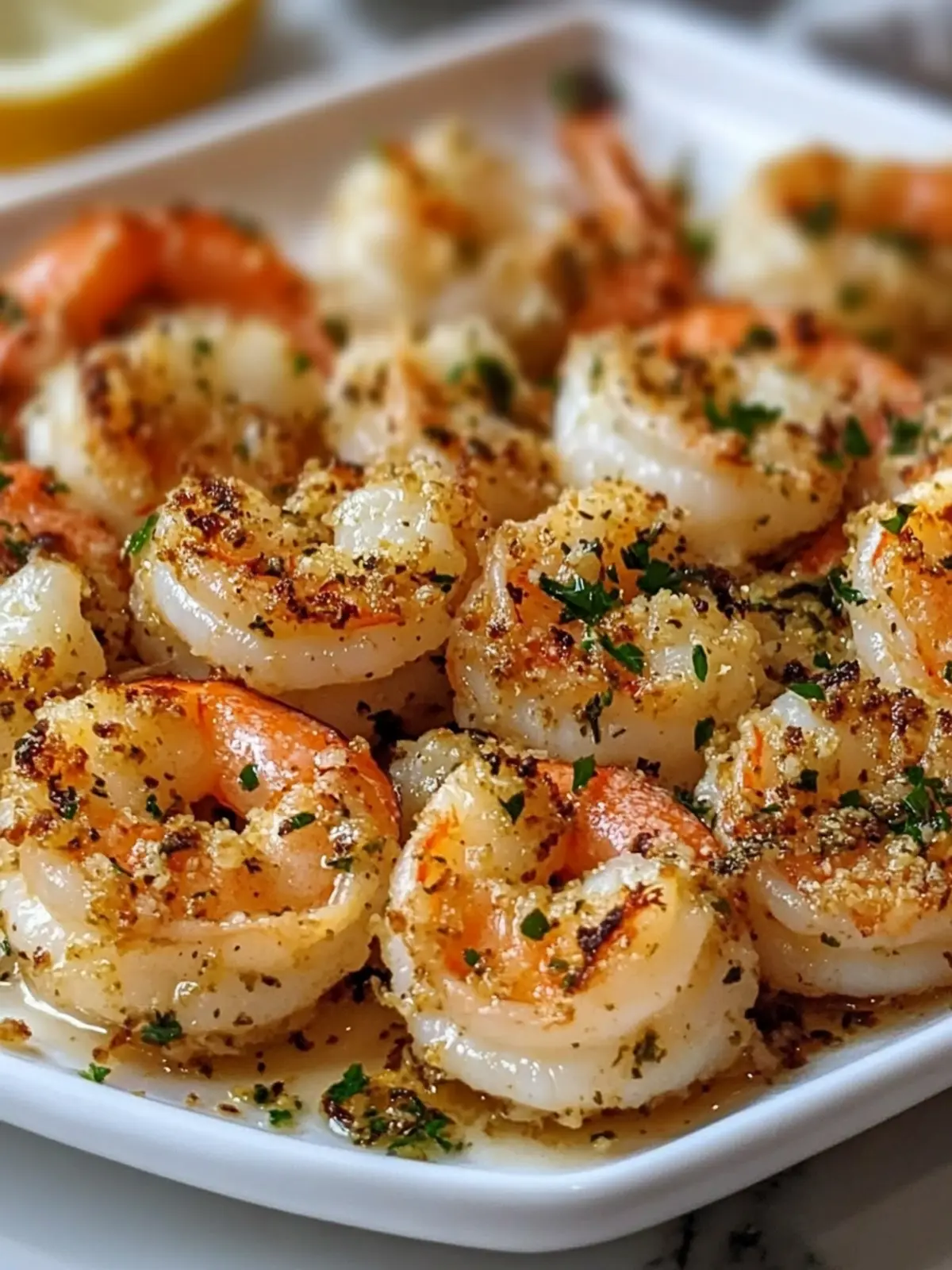 Baked Garlic Parmesan Shrimp