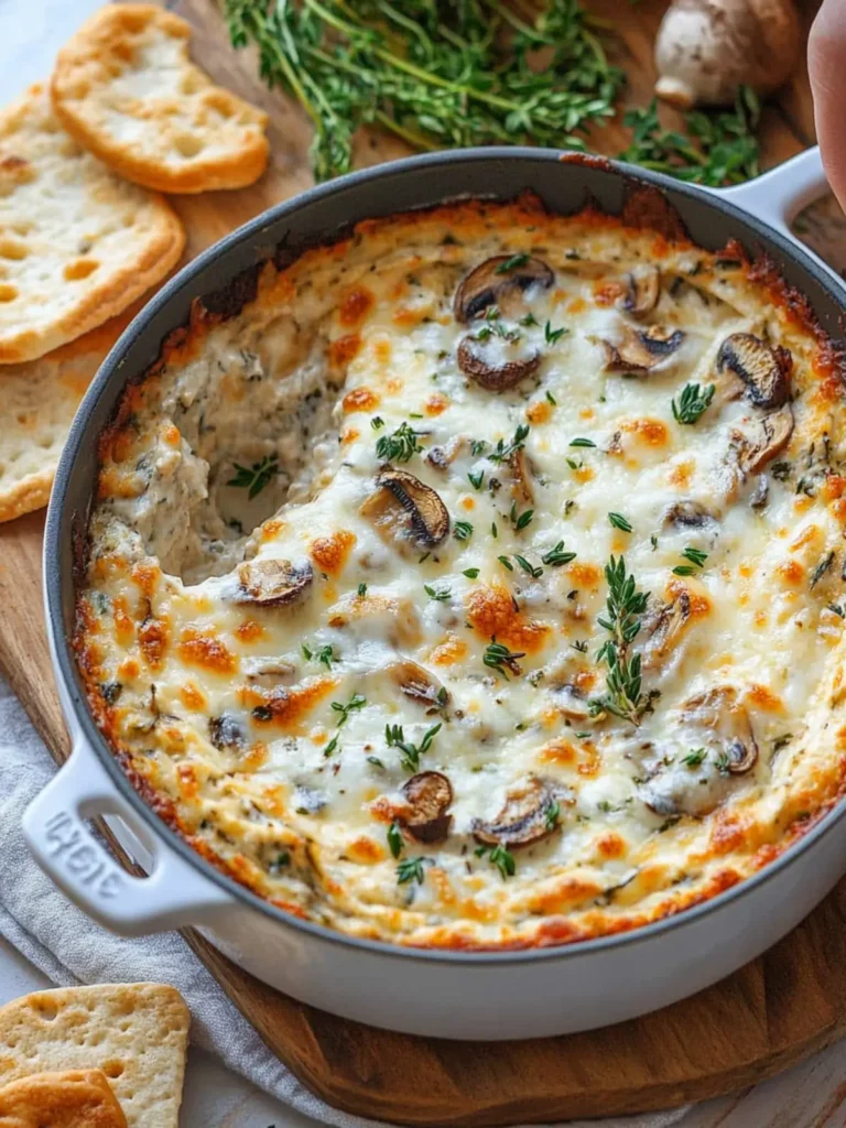 Stuffed Mushroom Dip