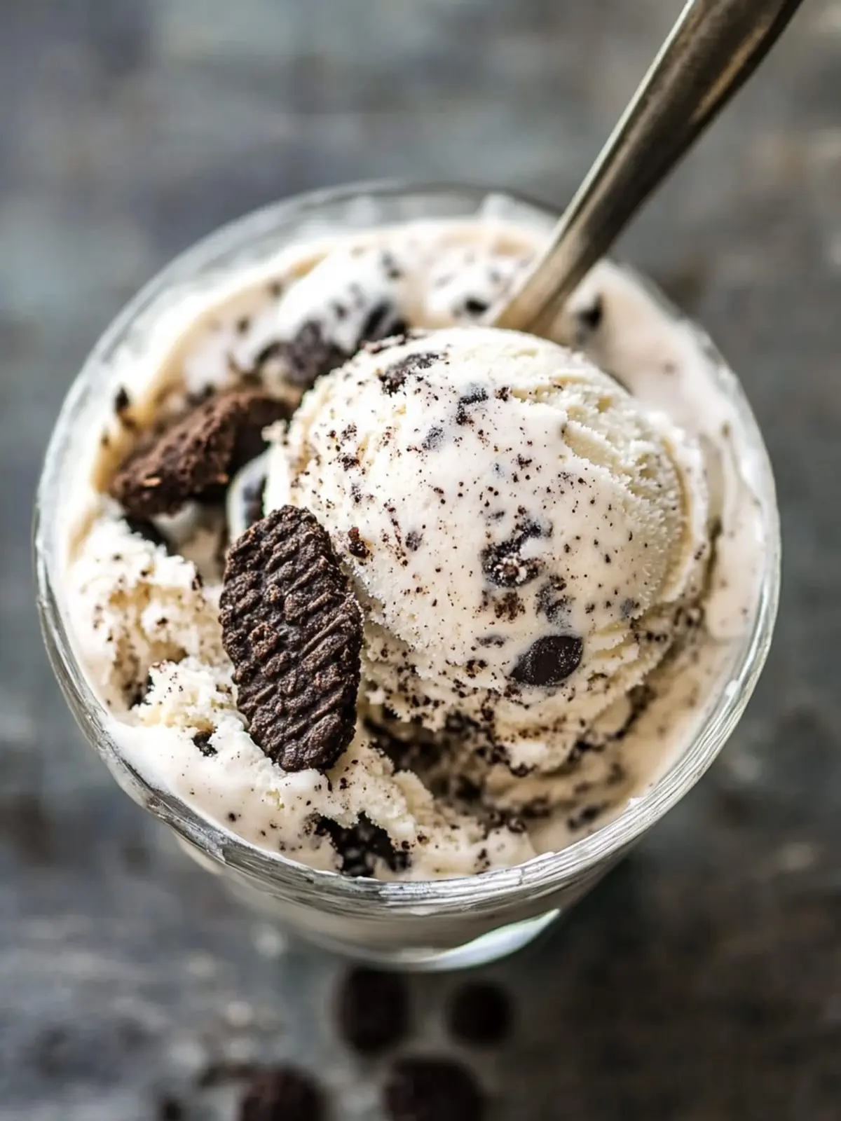 Coffee Cookies and Cream Ice Cream