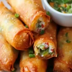 Mini Jalapeno Popper Egg Rolls