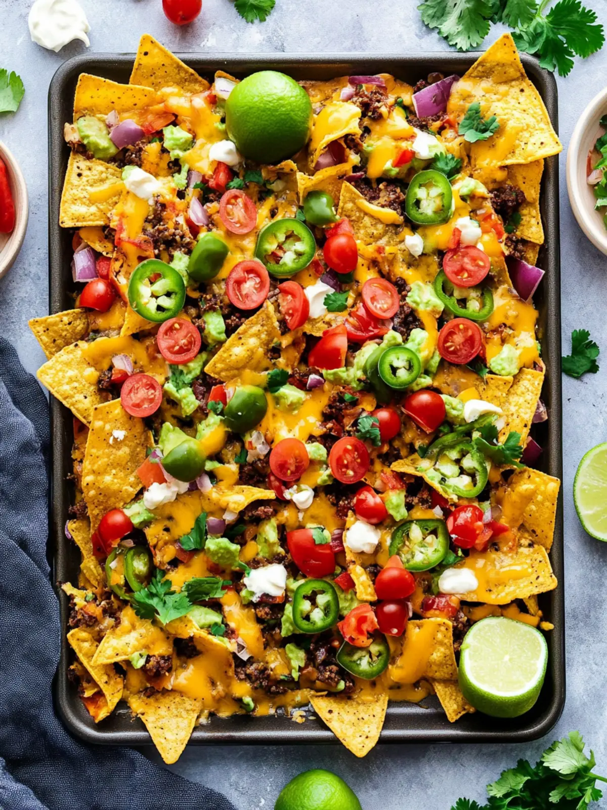 Vegan Sheet Pan Nachos