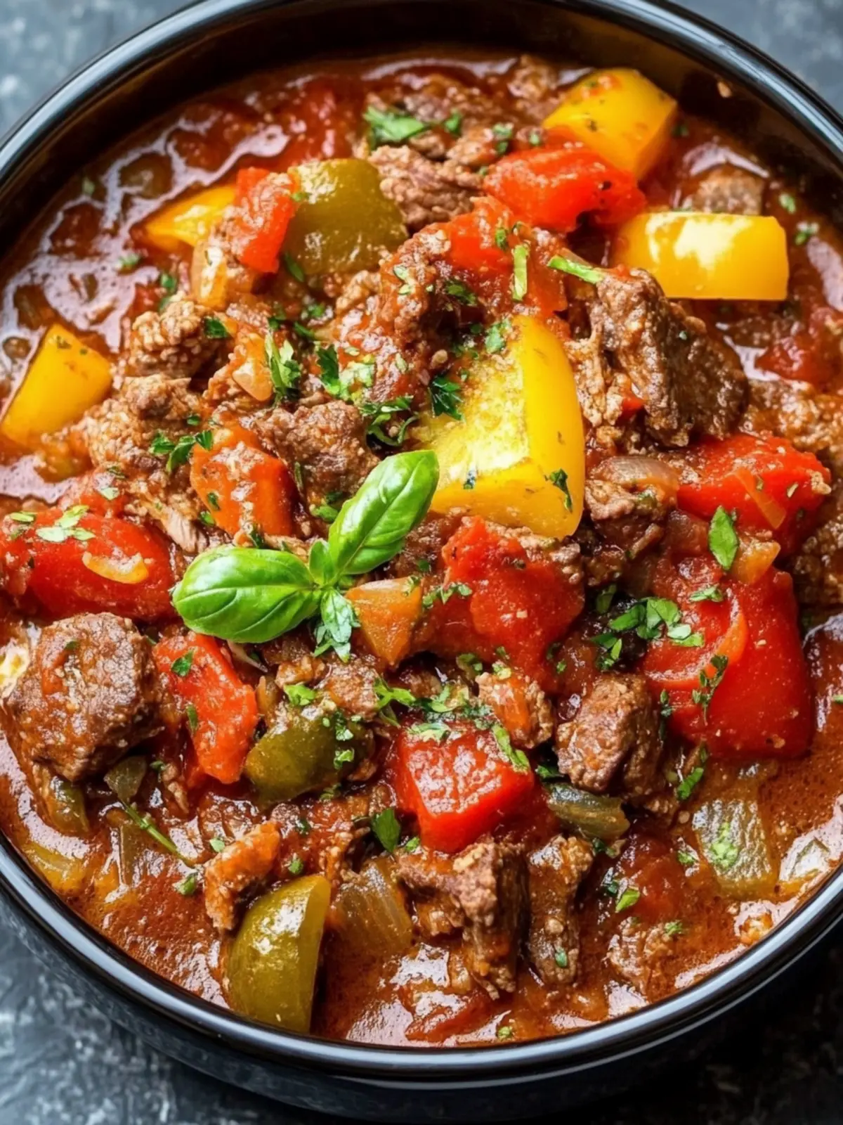 Slow Cooker Beef Cacciatore