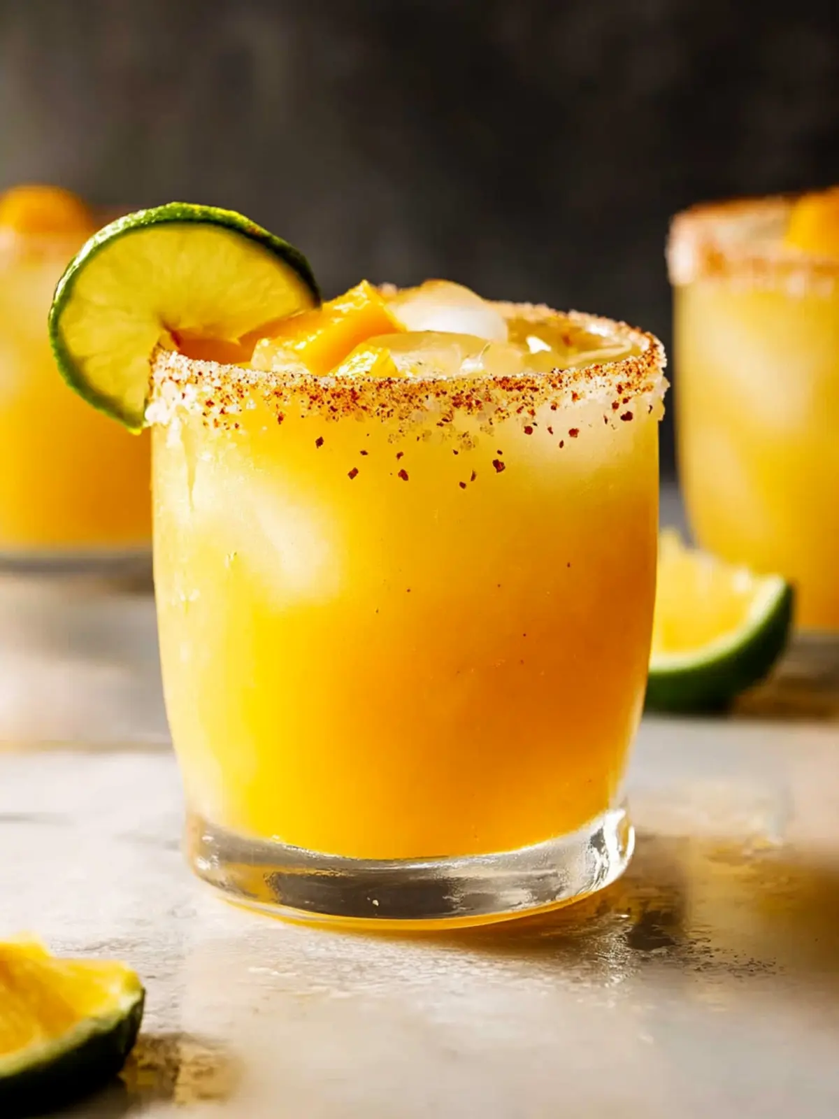 Hot Honey Spicy Mango Margarita