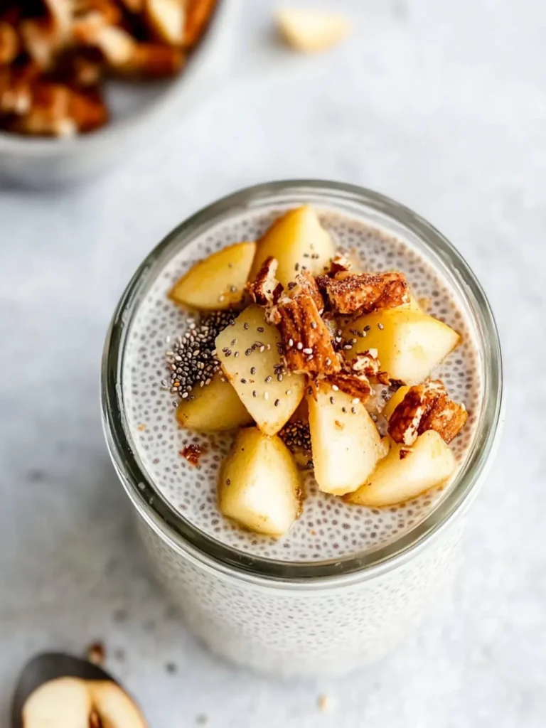 Apple Pie Chia Pudding