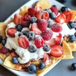 Super Simple Homemade Dessert Nachos