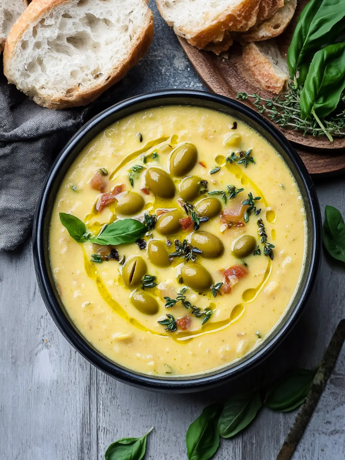 Green Olive Soup