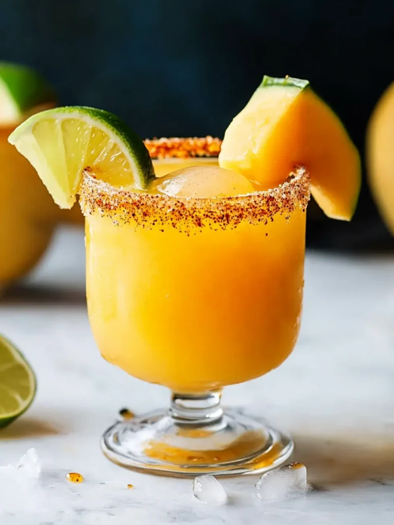 Hot Honey Spicy Mango Margarita