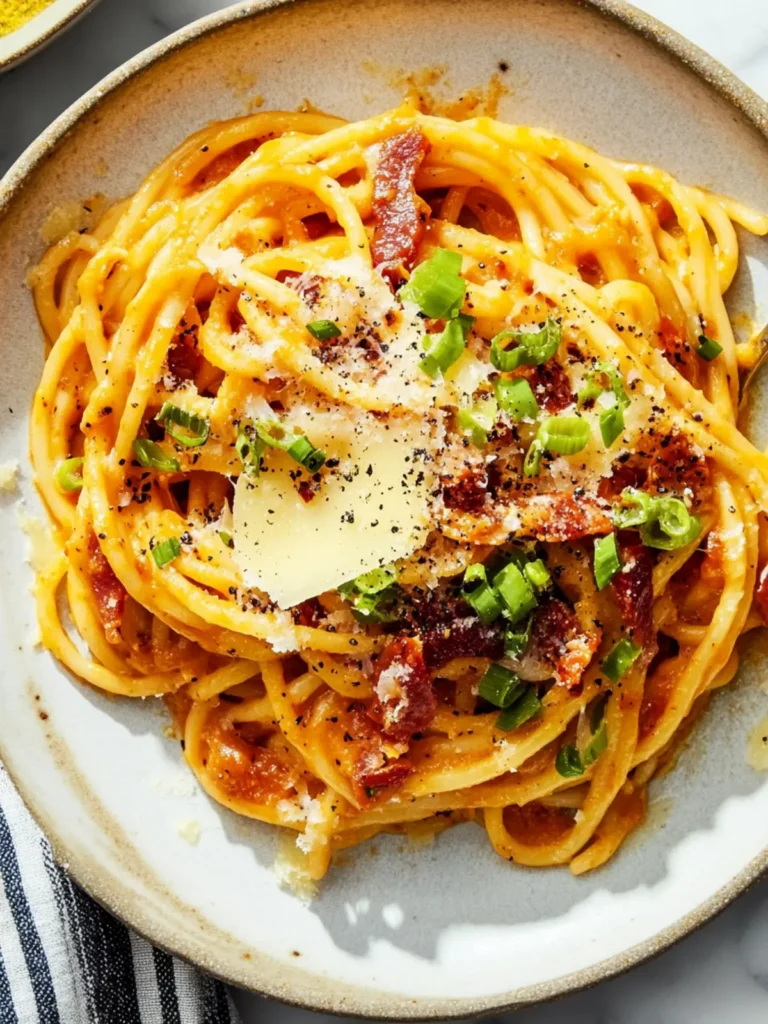 Gochujang Carbonara