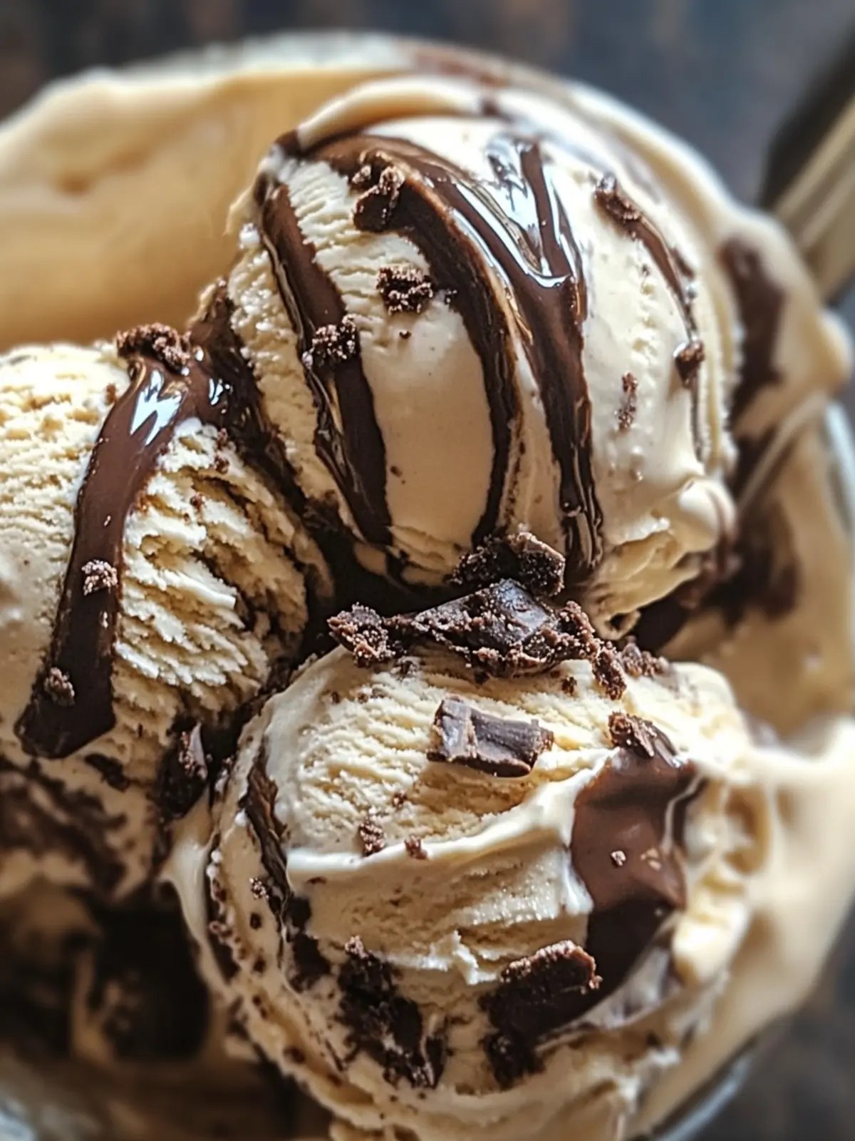 Decadent Espresso Kahlua Fudge Swirl Ice Cream Made Easy
