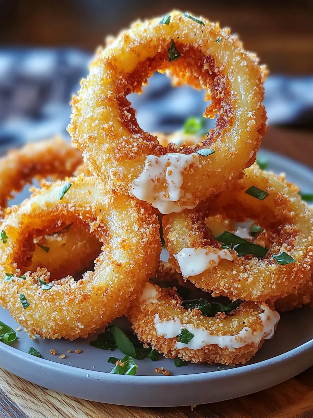 Jalapeño Popper Stuffed Onion Rings