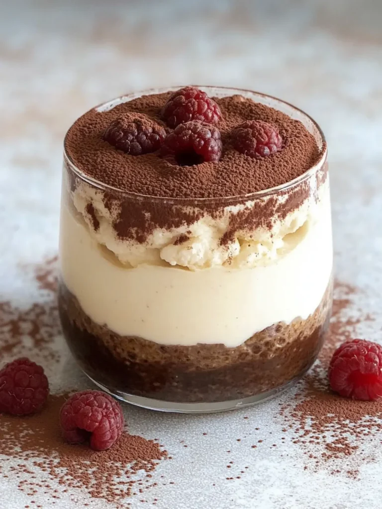 Tiramisu Overnight Oats (High Protein)