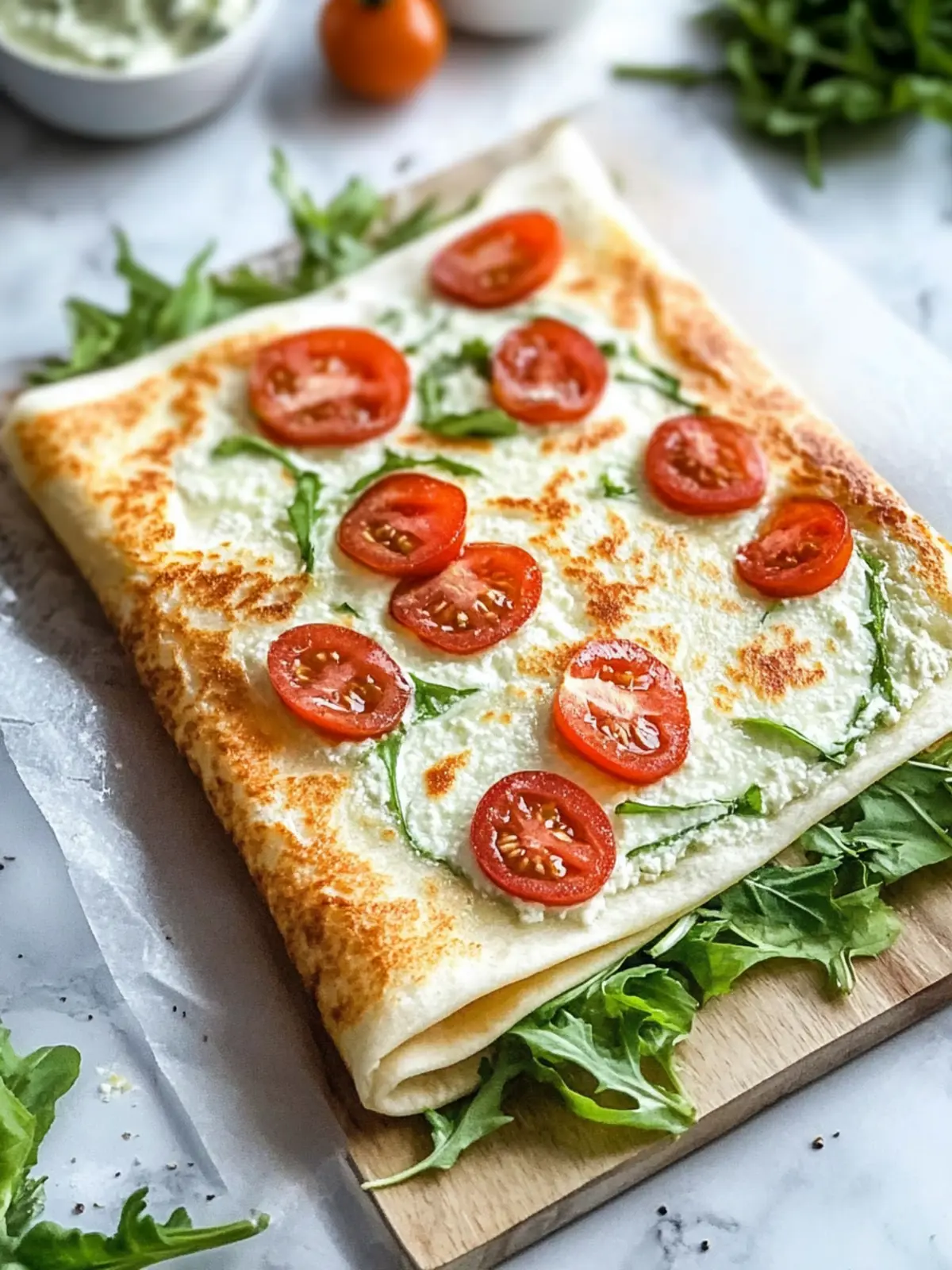 Cottage Cheese Wraps