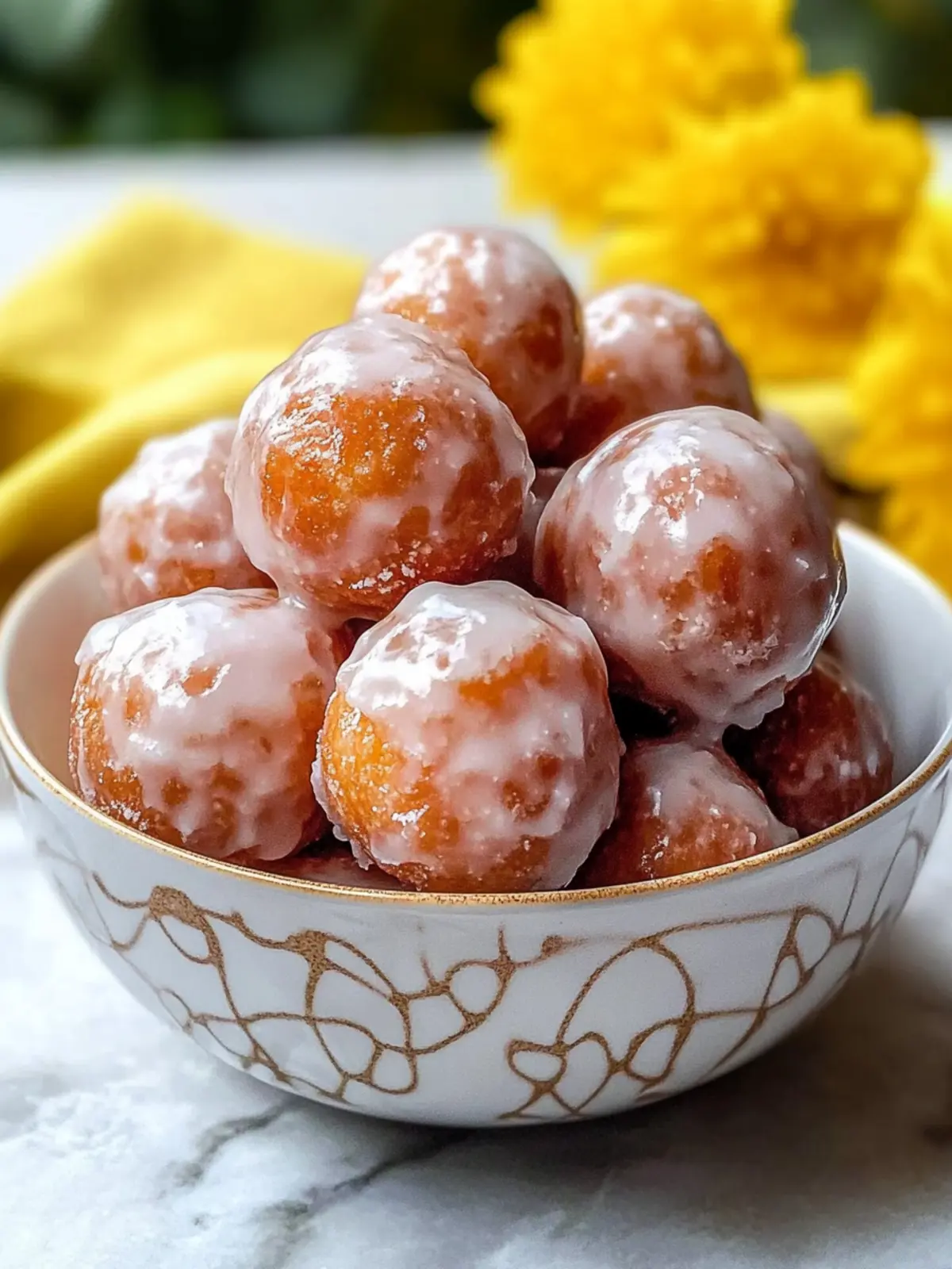 Easy Keto Glazed Donut Balls for a Cozy Weekend Brunch