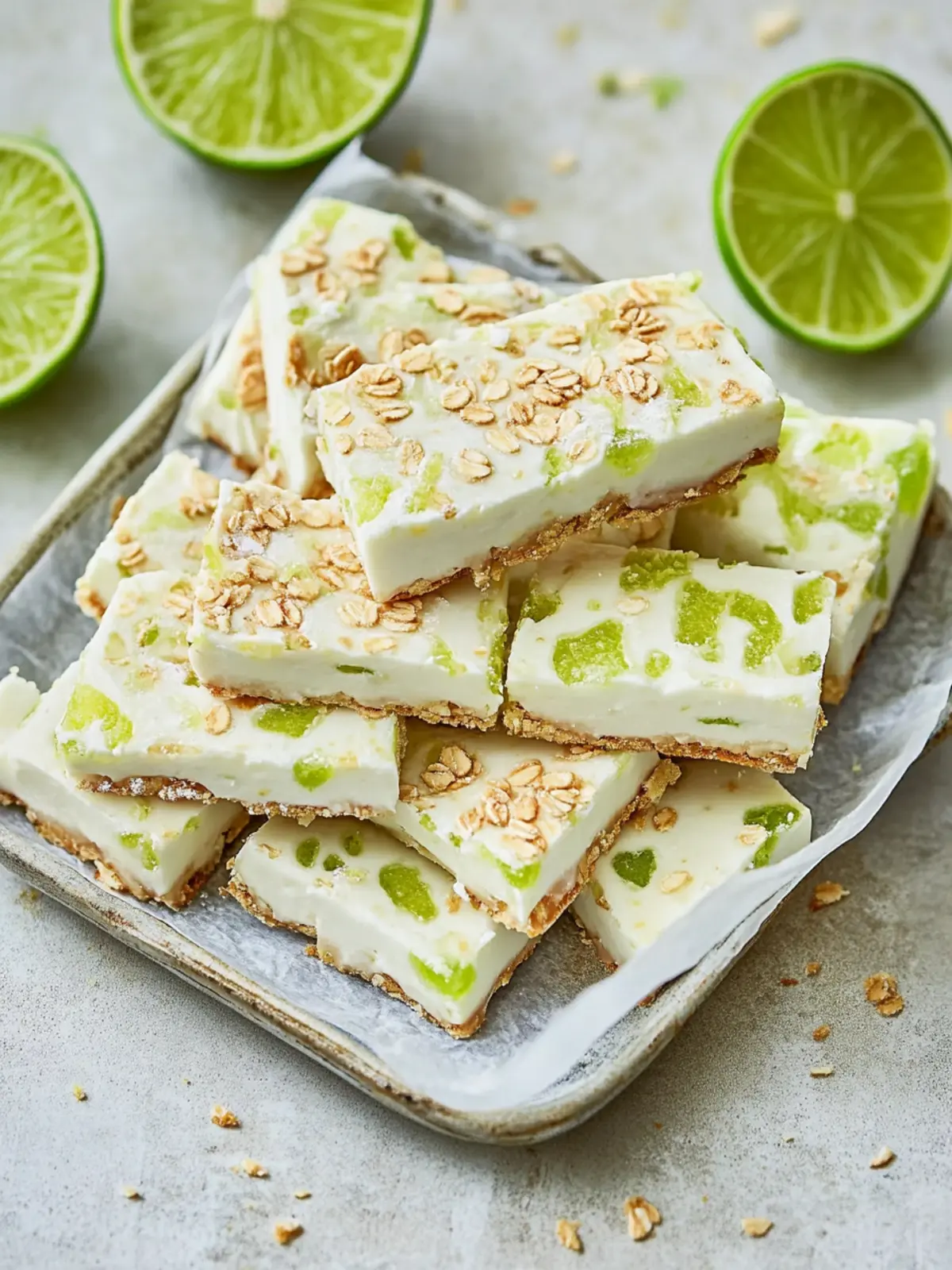Key Lime Pie Yogurt Bark Recipe