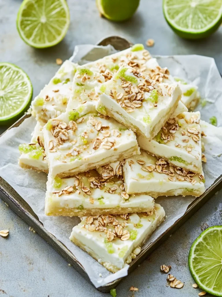 Key Lime Pie Yogurt Bark Recipe
