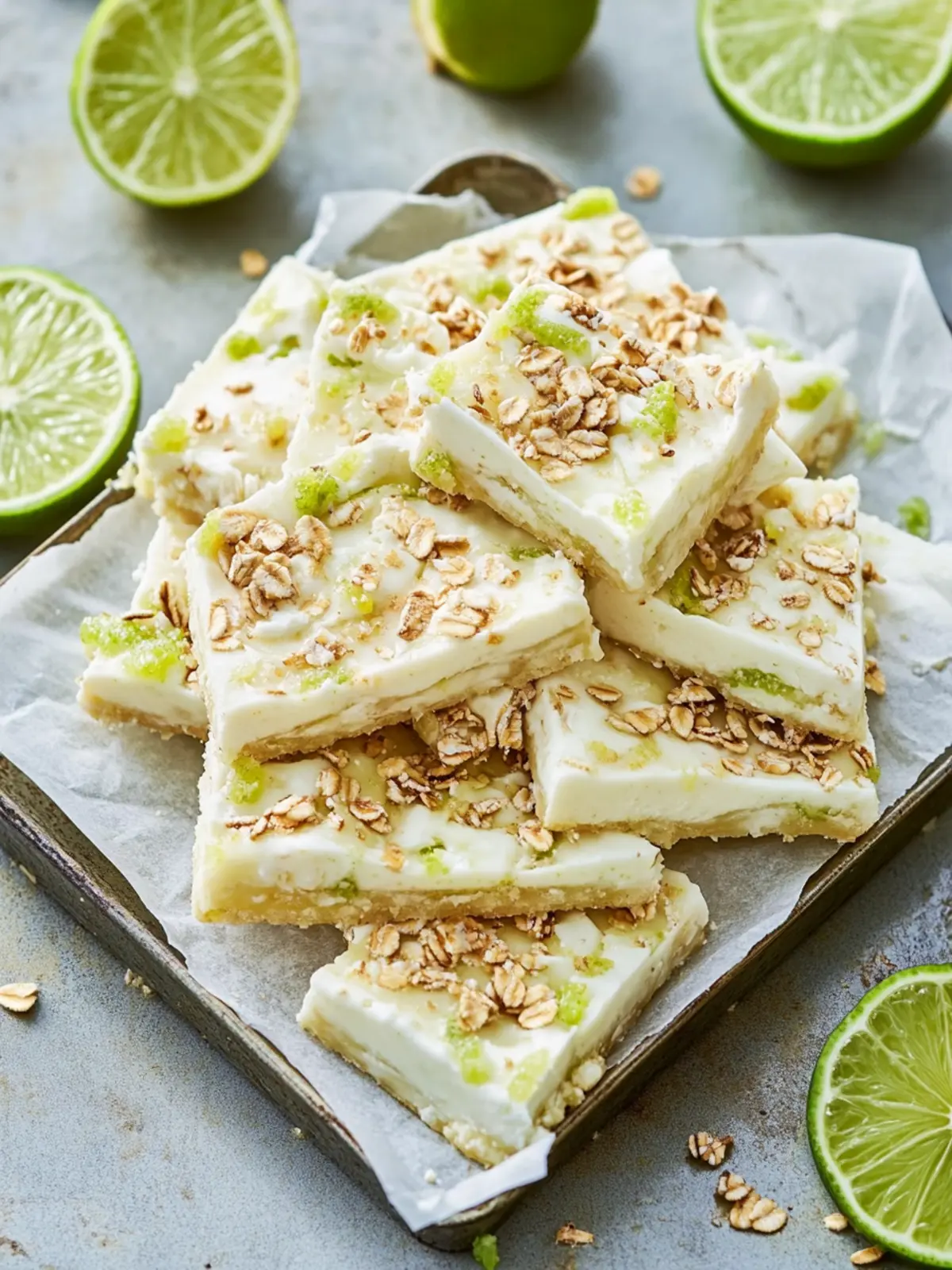 Key Lime Pie Yogurt Bark Recipe