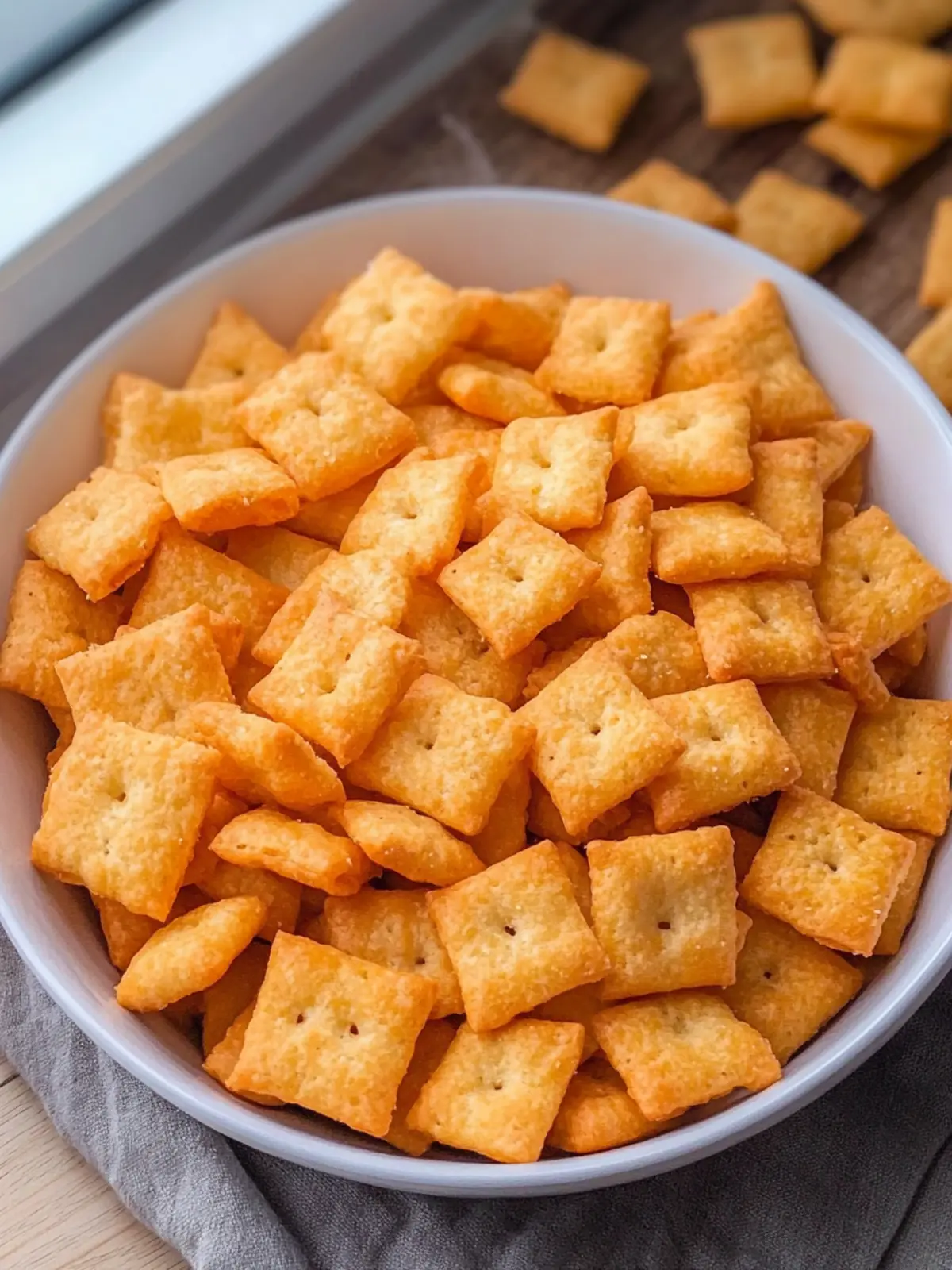 Homemade Cheez-Its