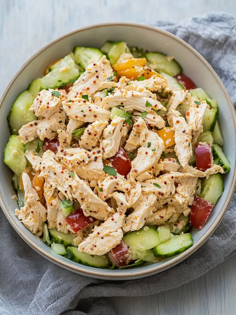 High Protein Chicken Salad