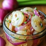 Tangy Asian Style Pickled Onions