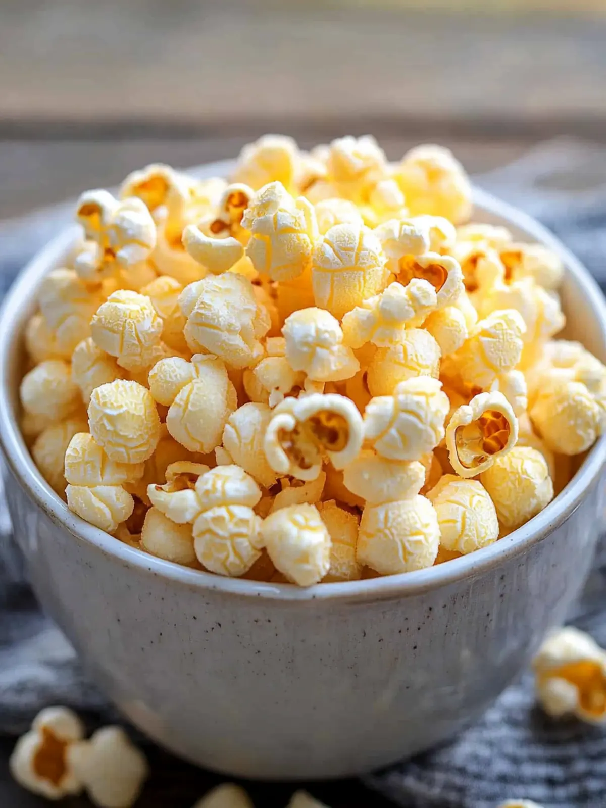 Keto Cheese Popcorn