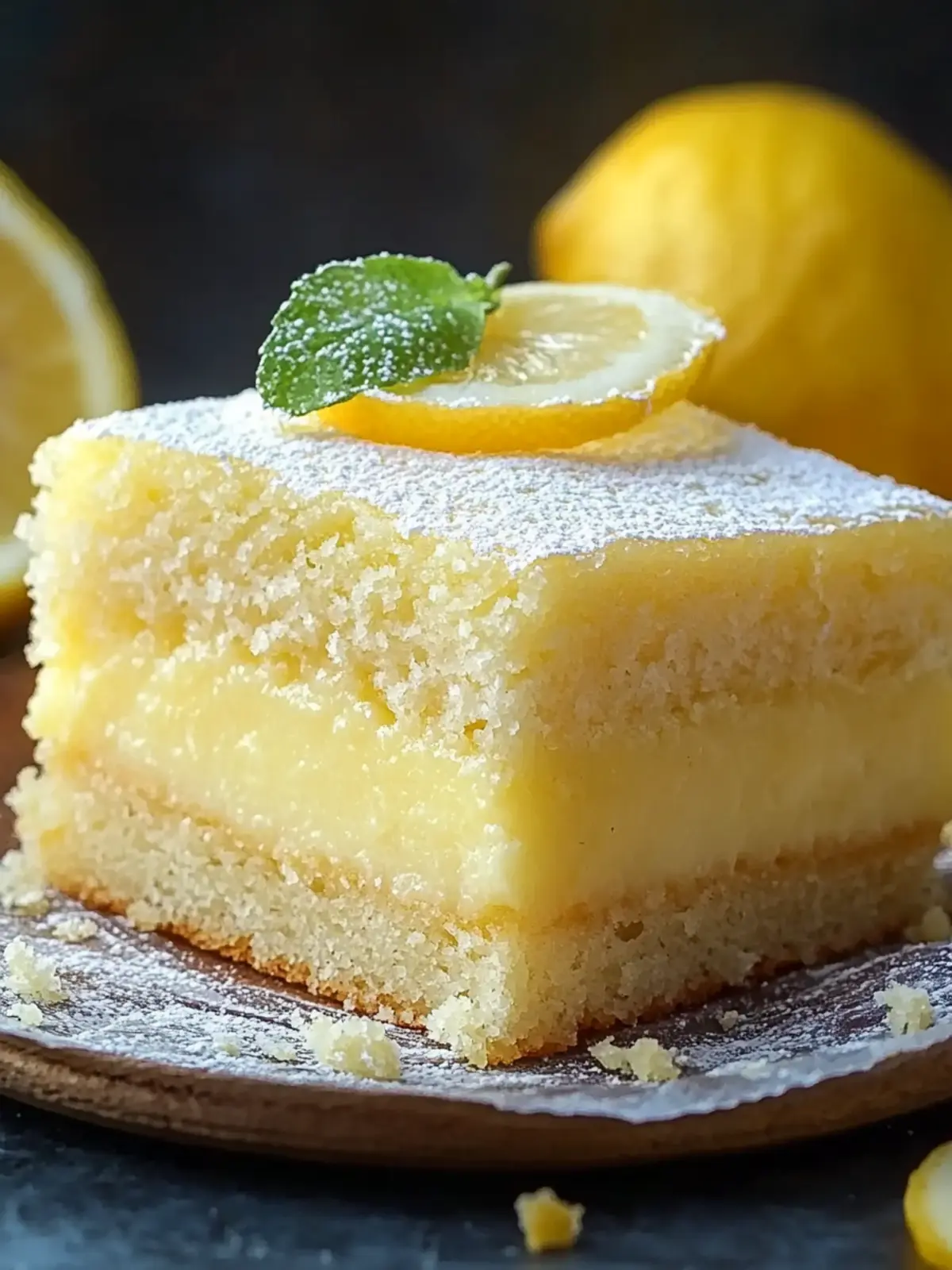 Lemon Custard Cake