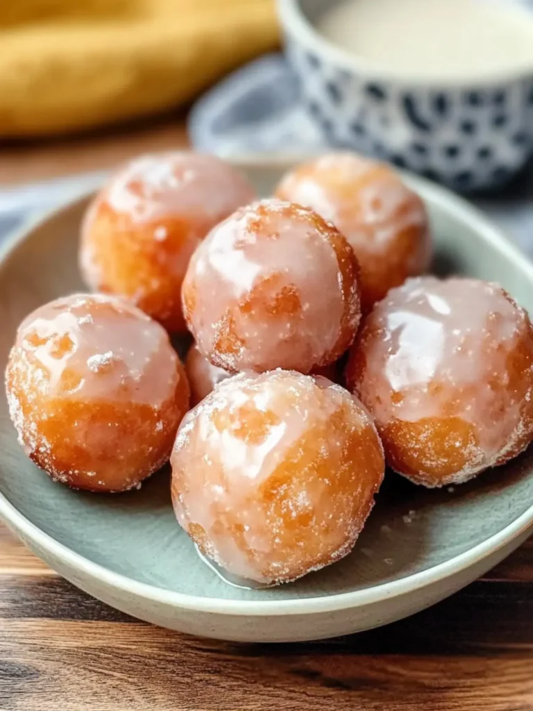 Easy Keto Glazed Donut Balls for a Cozy Weekend Brunch