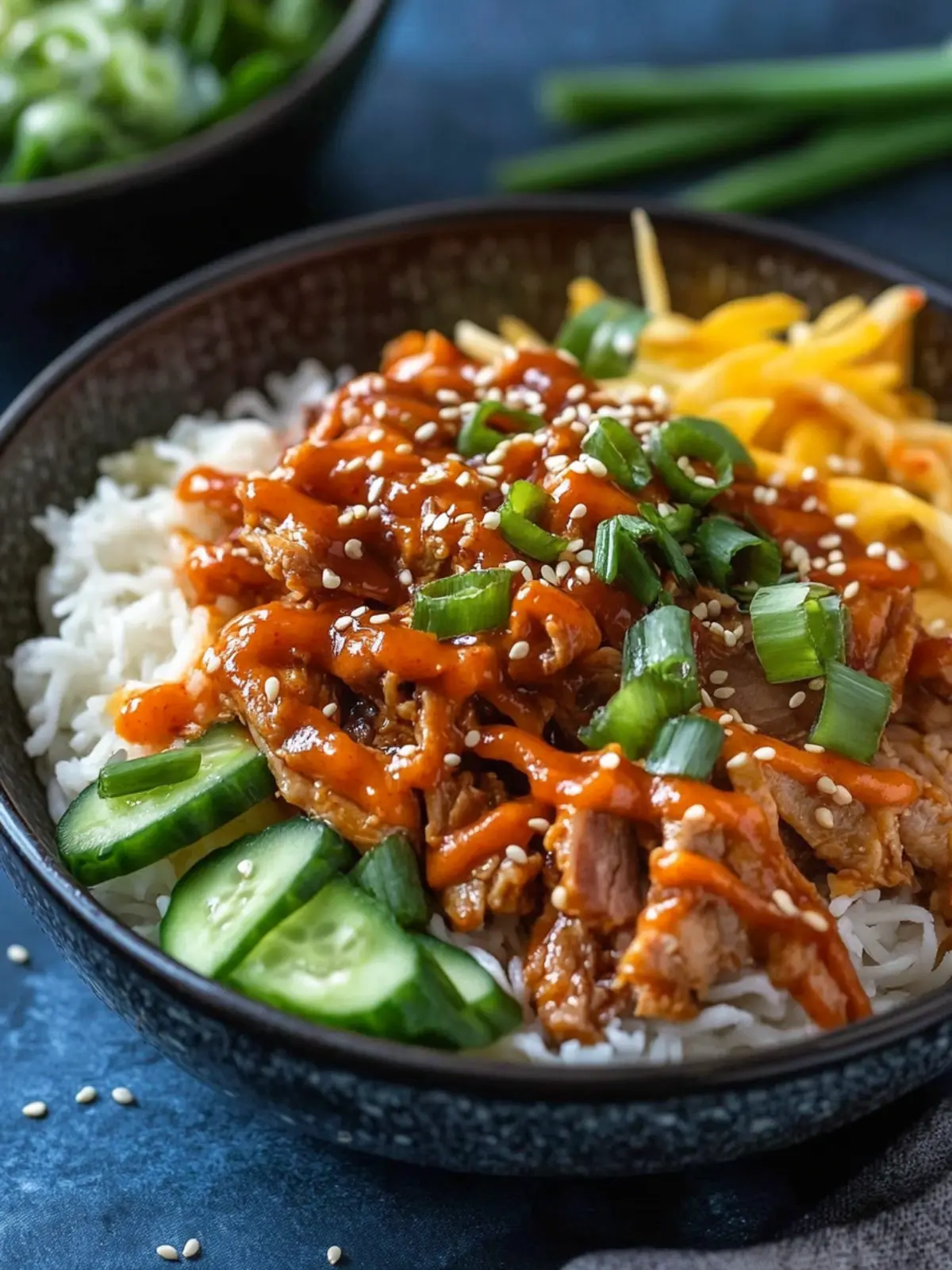 Korean Spicy Pork Bowls