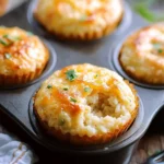 Buttery Tuna Rice Muffins