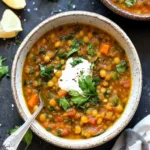 Detox Moroccan Lentil Soup