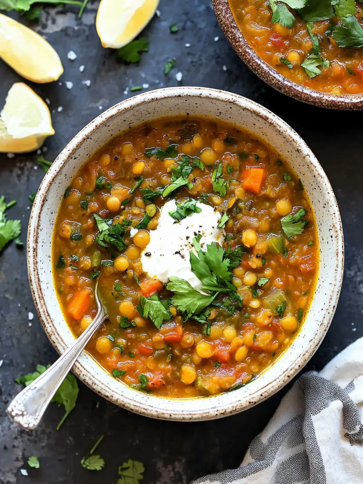 Detox Moroccan Lentil Soup