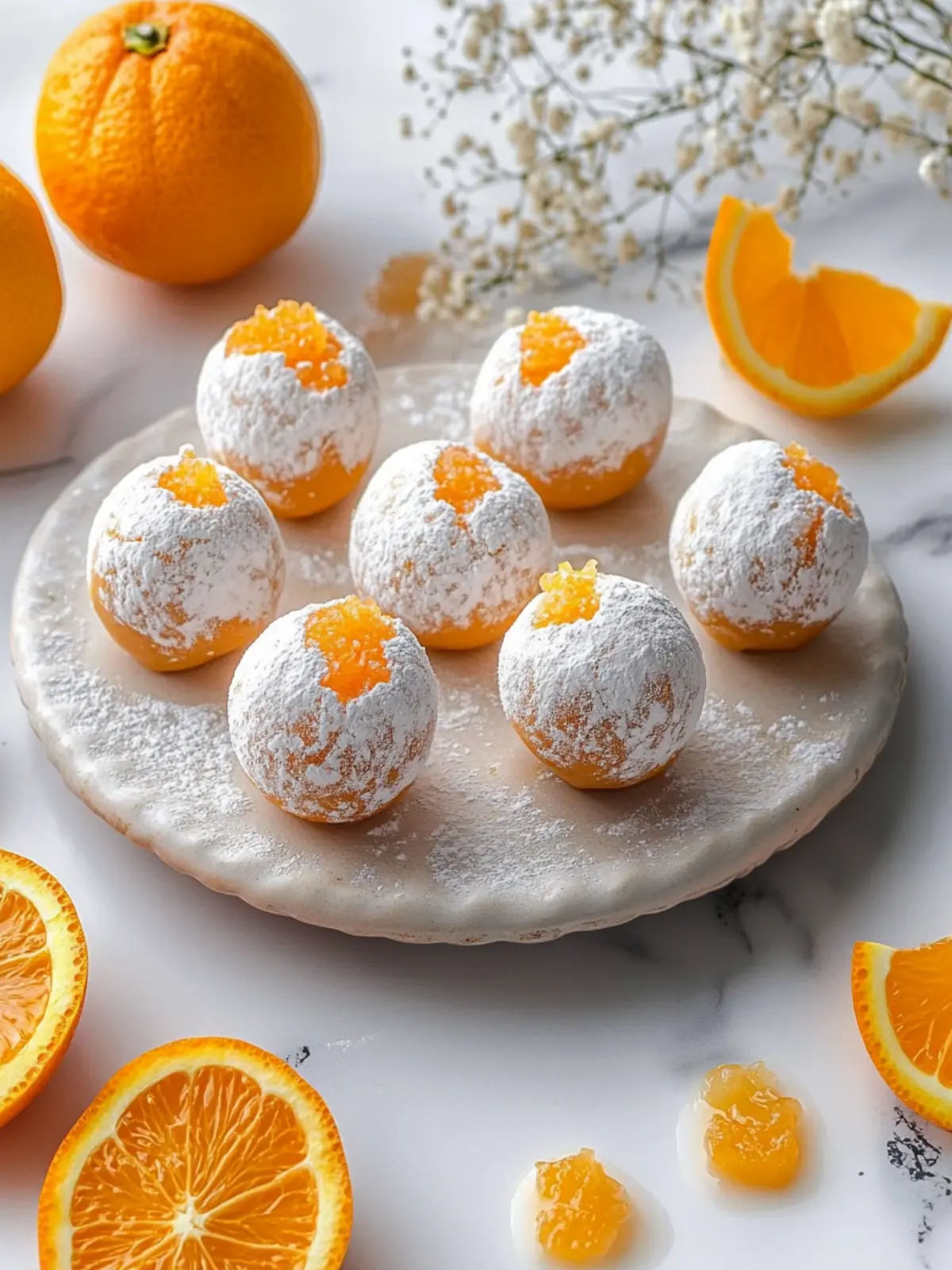 Orange Creamsicle Truffles