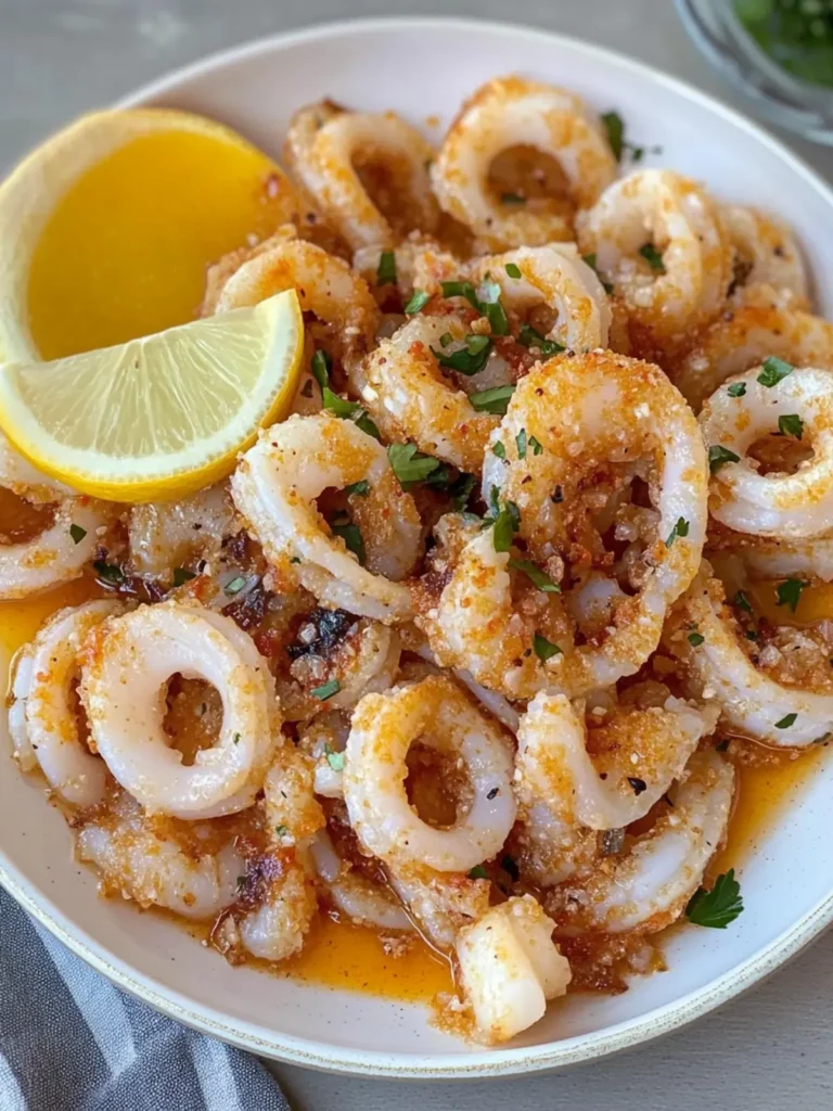Sauteed Cajun Calamari
