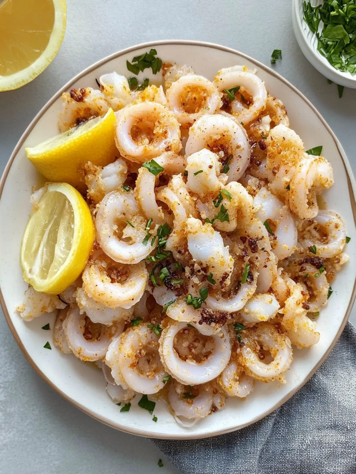 Sauteed Cajun Calamari
